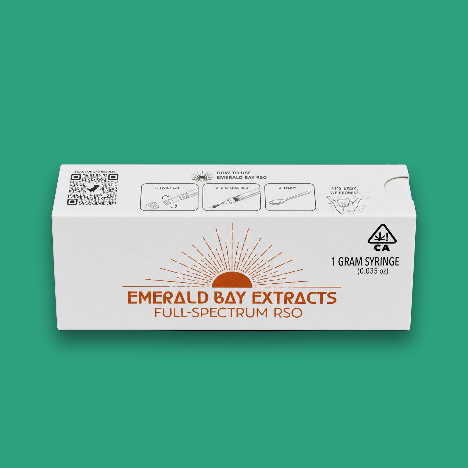 White CBG product photo